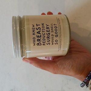 🛒$3 with bundle Breast reduction candle brand new unused